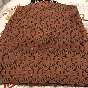 Laundry Leather Skirt